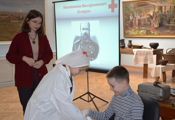 Музейное занятие «После уроков в госпиталь».