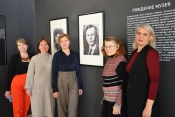 Внучка основателя Центрального музея АССР Немцев Поволжья, профессора Г.Г. Дингеса Н.В. Дингес посетила музей