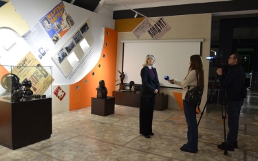 Съемочная группа программы телеканала &laquo;Саратов 24&raquo; посетили Энгельсский краеведческий музей