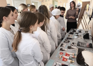 Лекция &laquo;Миссия, космос!&raquo; для студентов Энгельсского медицинского колледжа Святого Луки (Войно-Ясенецкого)