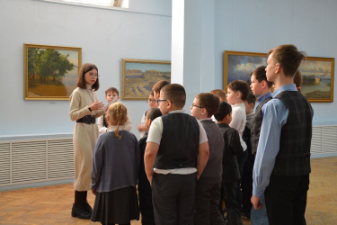 Сегодня гостями Энгельсского краеведческого музея стали учащиеся школы – интерната АОП №3