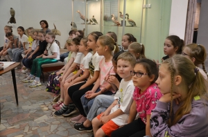 Школьники посетили музей в рамках работы летних площадок